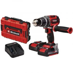 Einhell Perceuse-visseuse percussion TP-CD 18/70 Li-i BL (2x2,0 Ah) - 18V - brushless - 70Nm - 2 vitesses