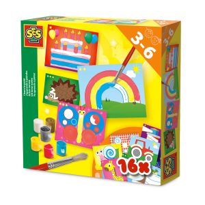 Ses Creative J'apprends à peindre - 16 feuilles a peindre