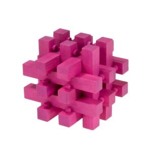 Image de Fridolin Casse-tête bambou immeuble magenta