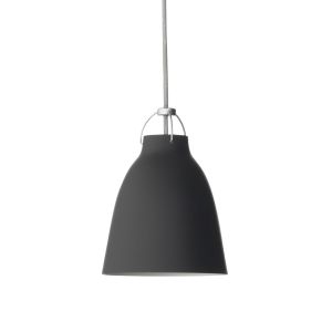 Image de Fritz hansen Suspension lumineuse Caravaggio P1 mat Noir