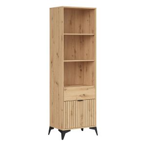 Bibliothèque 1 porte 1 tiroir Mao Bois