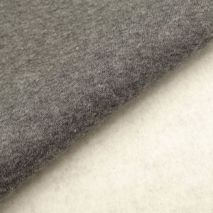 Craftine Tissu Molleton Sweat uni Gris anthracite chin&eacute;