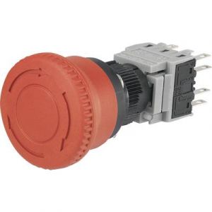 Image de Tru Components Arrêt d'urgence 704796 250 V/AC 3 A 3 NF (R), 3 NO (T) IP40 1 pc(s)