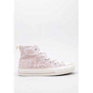 Victoria Chaussures imprimé cachemire montantes à semelle cuvette épaisse Rose - Taille 40