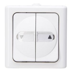 Image de Kopp Interrupteur pour stores 561502005 BlueElectric blanc arctique