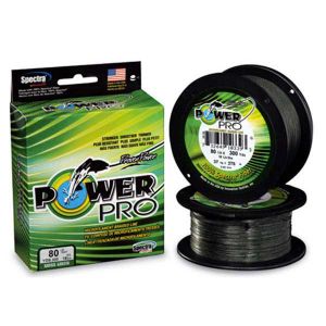 Spectra POWER PRO Tresse 4 Brins Moss Green 455m - D.0,19mm - R.13Kg - PPBI45519MG