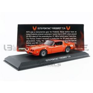 Greenlight Collectibles Voiture Miniature de Collection 1-43 - PONTIAC Firebird - 1979 - Red - 86349