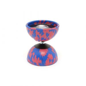 Diabolo - Mister Babache - arlequin medium (nu) Bleu/rose