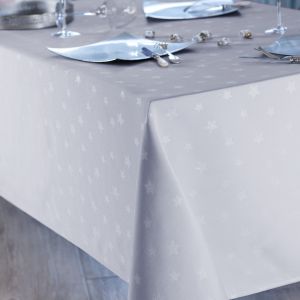Calitex Nappe rectangulaire FOLE Argent