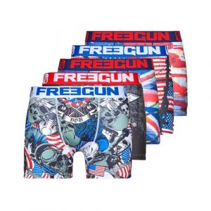 Freegun Boxers BOXERS DRAPEAUX X5 Multicolore - Taille RU XXL