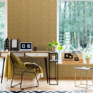 Superfresco Easy Papier peint intissé Crocodile 1005 x 52cm Ocre - Ocre