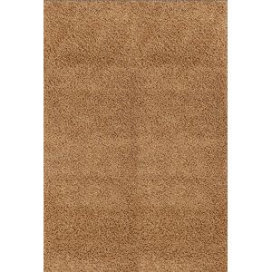 Surya Home Tapis Shaggy - Tapis Salon, Salle à Manger, Chambre Adulte et Ado, Cuisine - Tapis Poil Long Moelleux et Doux, Motif Moderne Abstrait, Grand Tapis Chambre Monochrome 100x200cm - Terracotta