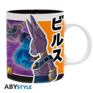 Mug - Dragon Ball Super - Beerus Vs Goku - 320 Ml