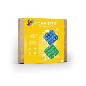 CONNETIX Tuiles Magnétiques Pack Plaques De Base Pastel