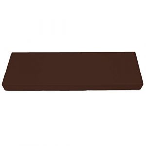 SuperKissen24. Matelas Coussin Dossier pour Palette Canapé Appui 120x40 - Intérieur/Extérieur – imperméable – Mousse - Marron