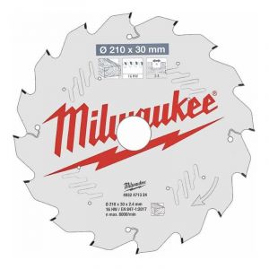 Image de Milwaukee Lame scie sur table 16 dents 2.4x210mm 4932471324