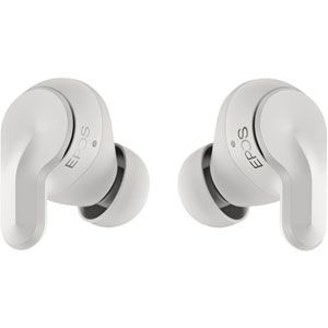 EPOS Sennheiser Adapt E1 Écouteurs sans Fil Blanc – ANC Hybride, Bluetooth Multi-Point, Certifiés Microsoft Teams & pour iPhone – 50H Batterie, Chargement sans Fil, Dongle USB-C, IPX5 Résistant à l’Eau
