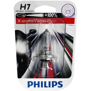 Philips Ampoule XtremeVision Moto +100 H7 12V 55W PX26D