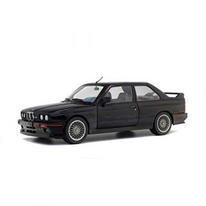 Solido Voiture miniature de collection 1/18ème Bmw E30 Sport Evo 1990 - Noir