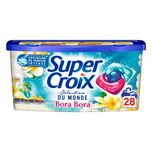 Super croix [Lot de 6] Trio-Caps Bora Bora x28