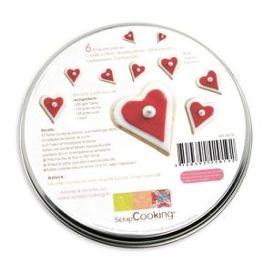 Image de Scrapcooking 6 emporte-pièces Coeur