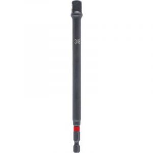 Einhell Original Adaptateur pour clé à douille Impact (acier CrV, admission 3/8", longueur 150 mm, phosphaté au manganèse, résistant aux chocs, zone de torsion)