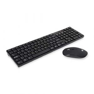 Conceptronic Orazio clavier RF sans fil QWERTY Italien Noir - Claviers (Standard, RF sans fil, QWERTY, Noir, Souris incluse)