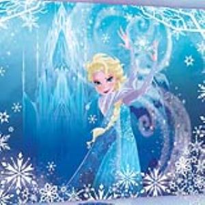 Image de Cadre mural Elsa La Reine des neiges en toile (75 x 100 cm)