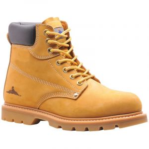 Portwest Chaussures de sécurité montantes Brodequin Cousu Flexi-Welt SB HRO Miel 39