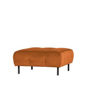 Woood LLOYD - Pouf rectangle en velours - Cannelle