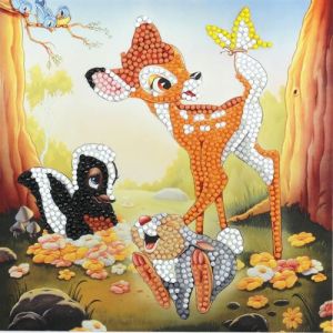 Carte À Diamanter 18 Cm Bambi Occasion