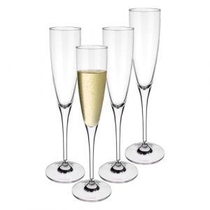 Villeroy & Boch Maxima - flûte à champagne, 4 pièces, 120 ml, cristallin, en transparent
