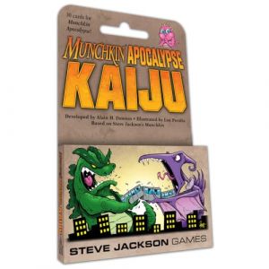 Steve Jackson Games | Munchkin Apocalypse: Kaiju | 30 Card Mini Expansion for 3 to 6 Players | Ages 10 and Up | English