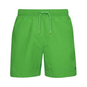 Tommy Hilfiger Short de bain droit avec suspensoir flag Vert - Couleur Vert - Taille S