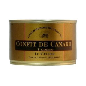 Cellier du P&eacute;rigord Confit de canard (1 cuisse) 380g