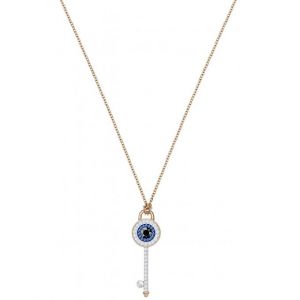 Image de Swarovski Collier et pendentif Bijoux 5437517 - Acier Doré Rose Cristaux Femme