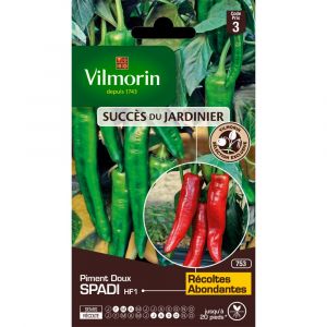 Image de Vilmorin Sachet graines Piment doux SPADI HF1