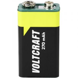 Voltcraft Endurance 6LR61 Pile rechargeable 6LR61 (9V) NiMH 270 mAh 8.4 v 1 pc(s)