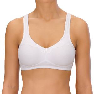Naturana Soutien-Gorge Sans armatures - cotton blanc en coton