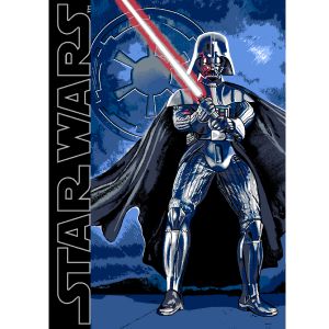 Image de Tapis Dark Vador Star Wars (95 x 133 cm)