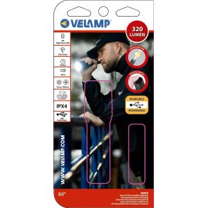 Velamp Torche led rechargeable hunter 5w 6500k avec fonction zoom - ir533