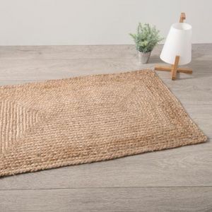 Tapis en Jute "Histoire" 60x90cm Naturel Prix