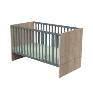 Image de Sauthon LIT EVOLUTIF LITTLE BIG BED 140 x 70 NOVA GRIS VOLCAN