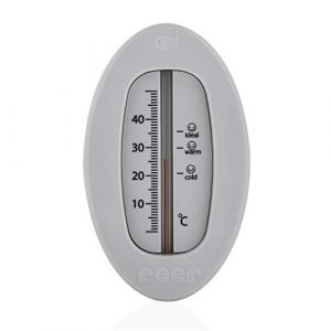 Image de Reer Thermomètre de bain ovale gris