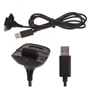 Image de 1.5m Cable De Charge Usb Ligne De Cordon D'alimentation Pour Microsoft Xbox 360 Contr?Leur Sans Fil Manette Chargeur De Batterie Rechargeable