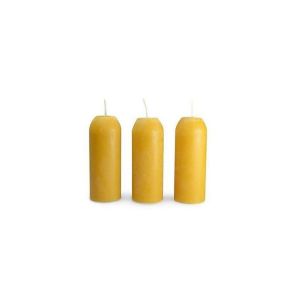 Uco 3 Bougies cire d'abeille véritable pour original lantern 12/15 heures chacune