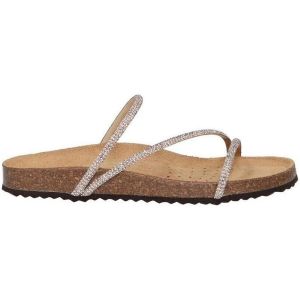 Geox Femme D BRIONIA R C Sandale Plate, Lt Taupe, 38 EU
