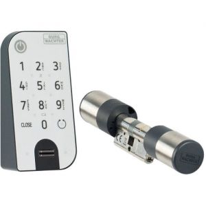 Burg-Wächter Cylindre électronique secuEntry Easy+ 7602 FP et clavier