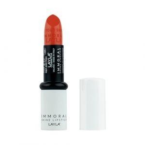 Layla Cosmetics - Immoral Shine Lipstick Rossetti 1 pieces Rosso female