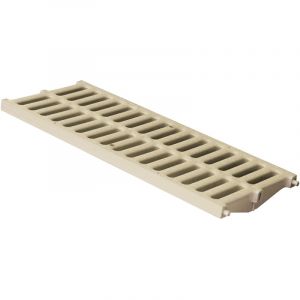 First Plast Grille légère 23,00KN - PVC anti-choc - Sable - 200x500mm -